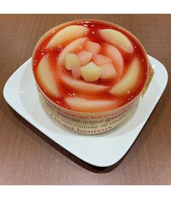 Cake Delivery to Japan - Peach Rare Cheese Cake